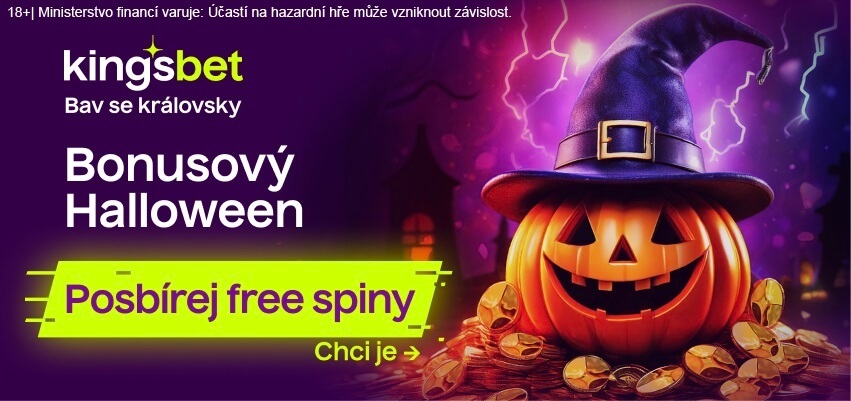 Online casino Kingsbet svým hráčům rozdává na Halloween free spiny