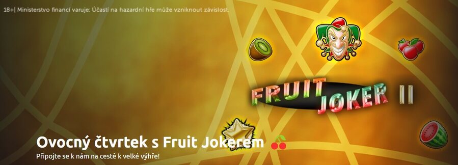 Ovocný čtvrtek s Fruit Jokerem u Betana