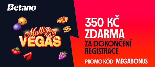 Betano casino bonusy: 250 otoček a sázka 100 Kč