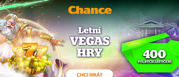 Zapojte se do Letních Vegas her v Chance Vegas s až 400 free spiny