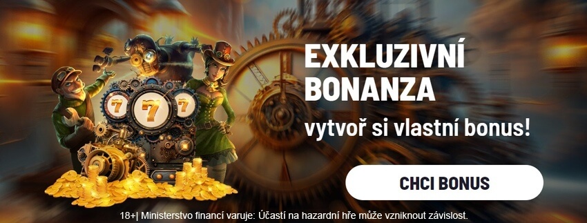 Klikni a získej bonus podle svého nastavení - exkluzivně v Apollo Games casinu.