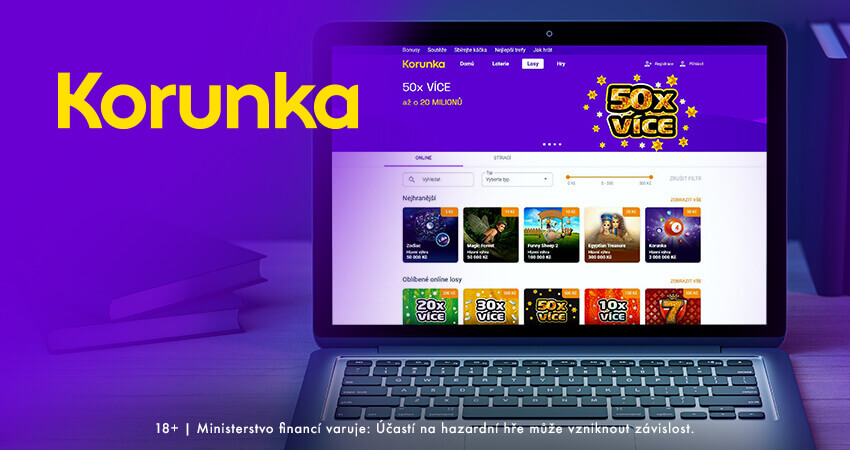 Hrajte o 30 free spinů online casinu Korunka