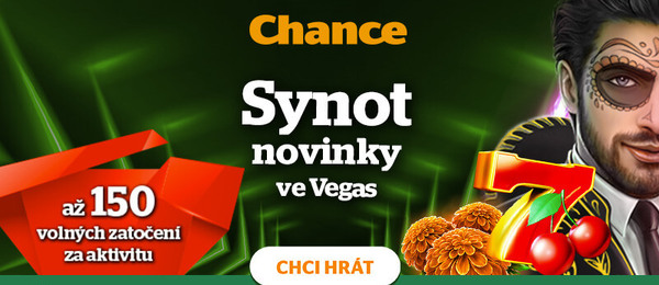 Vyzkoušejte Synot novinky ve Vegas