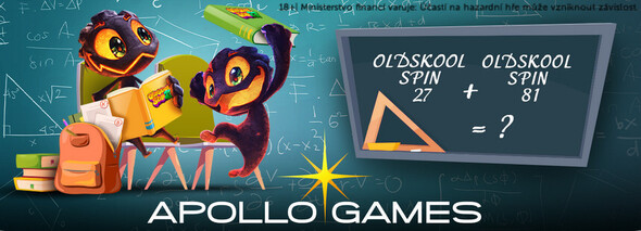 Oldskool spin akce v casinu Apollo Games