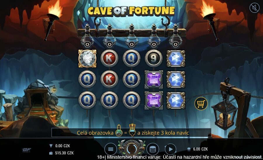 Cave of Fortune – recenze výherního automatu