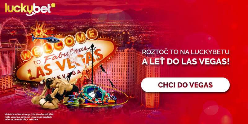 Hrajte o dvě letenky do Vegas u casina LuckyBet