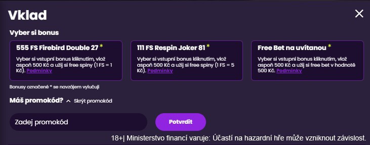 Kingsbet promo kód