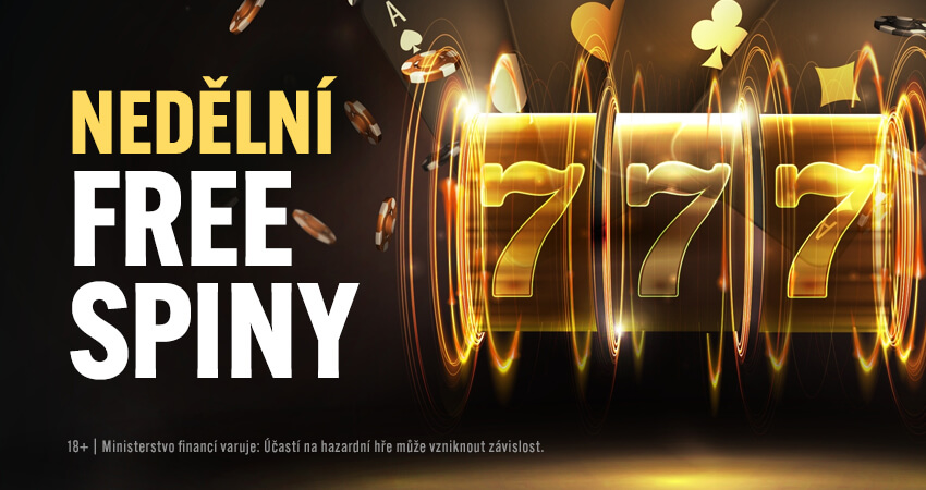 Free spiny dnes - neděle 6. října 2024