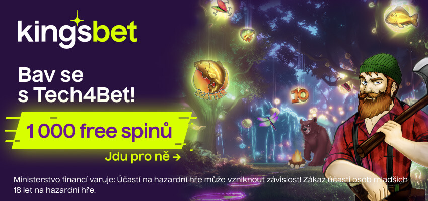 Hrajte s Kingsbetem až o 1000 spinů