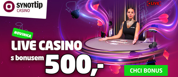 SYNOT TIP live casino