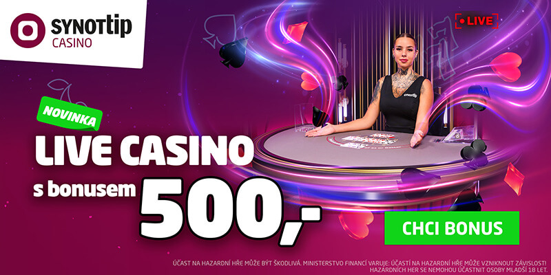 SYNOT TIP live casino