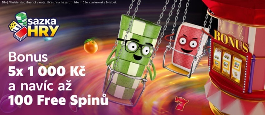 Sazka Hry speciální akce s free spiny