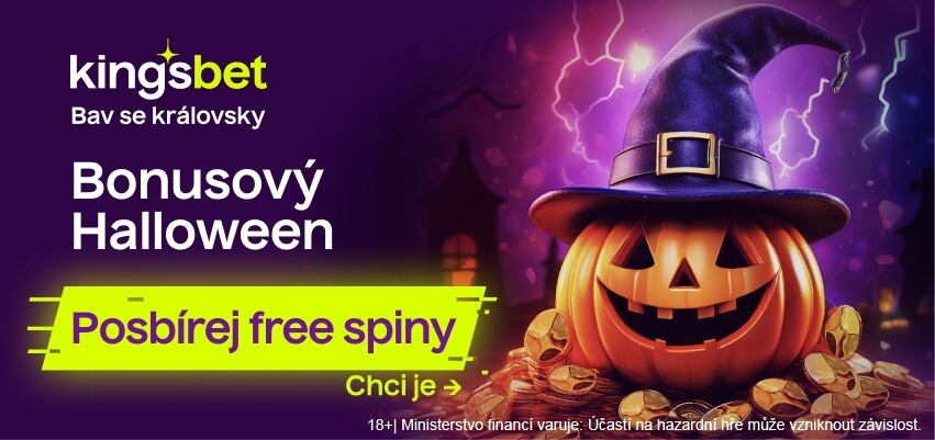 Získejte free spiny v halloweenské akci v Kingsbet casinu.