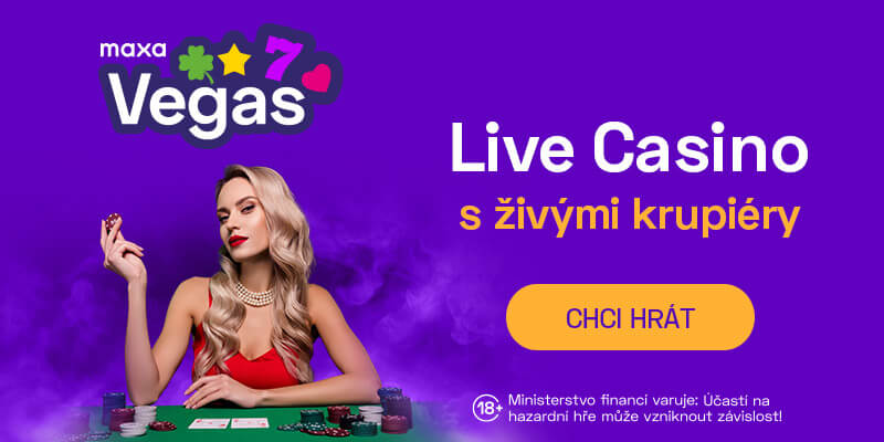 Online casino Maxa spustilo live dealer formát her