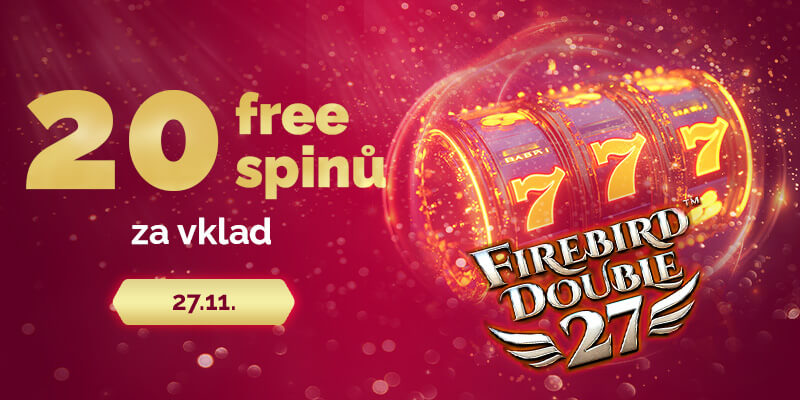 Získejte 20 free spinů do hry Firebird 27