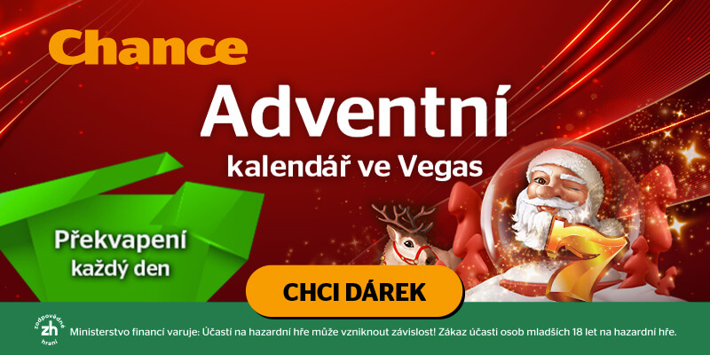 Adventní kalendář u Chance Vegas