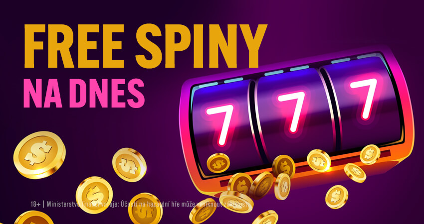 Free spiny DNES – pondělí 2. prosince