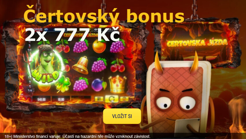 Čertovský bonus u Sazka Her