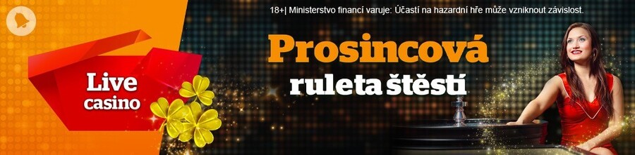 Prosincová ruleta štěstí ve Vegas