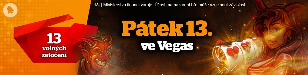 Pátek 13. ve Vegas s free spiny