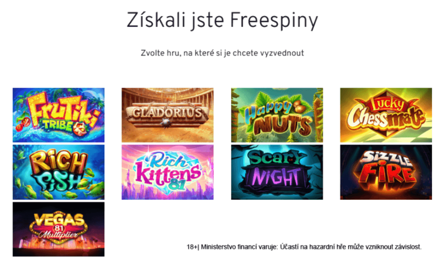 Free spiny zdarma u casina Apollo Games