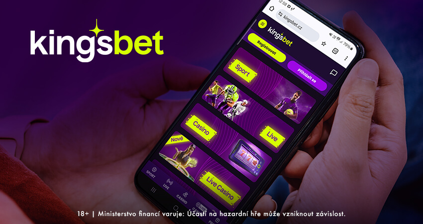 Kingsbet hlásí novou mobilní aplikaci pro iOS i Android