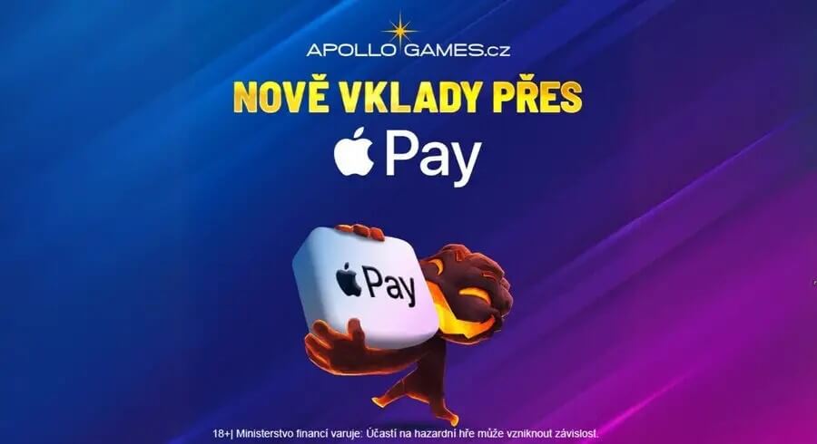 Apollo Games: vklad přes Apple Pay