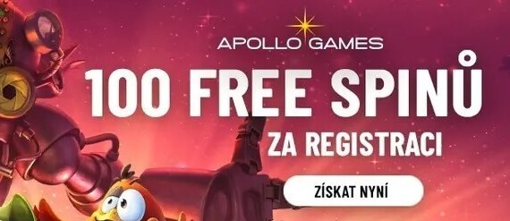 Apollo Games casino registrační bonus